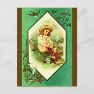 "Budding Scientist" Postkarte