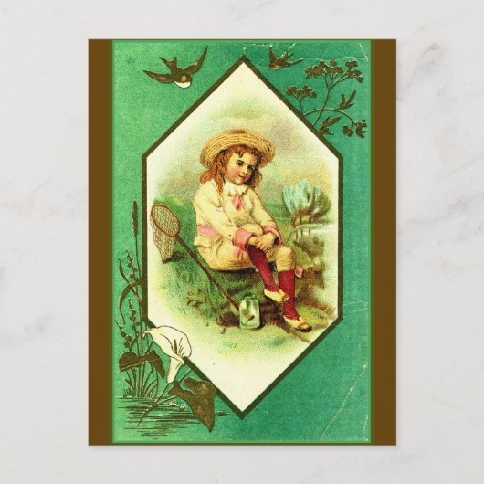 "Budding Scientist" Postkarte (Vorderseite)