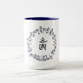 Buddist Lord Buddha Mantra Tasse Design (Zentrum)