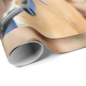 Buddt Bulldog Geschenkpapier (Rolleneckpunkt)