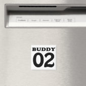 Buddy 02 schwarz magnet (In Situ (Geschirrspüler))