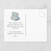 Buddy Adventure Pregnancy Ankündigung (Rückseite)