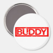 Buddy Briefmarke Magnet (Vorderseite/Rückseite)