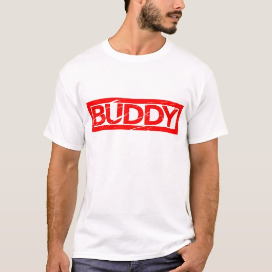 Buddy Briefmarke T-Shirt (Vorderseite)