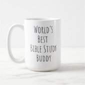 Buddy Buddy, der beste Bibellehrer der Welt Kaffeetasse (Links)