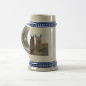 Buddy-Buddy Stein Bierglas (Vorderseite Links)
