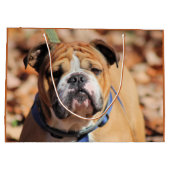 Buddy Bulldog-Geschenktasche Große Geschenktüte (Rückseite)