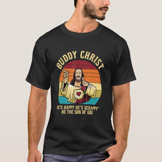 Buddy Christ Er ist glücklich, dass er der Sohn O  T-Shirt (Vorderseite)