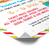 Buddy Day Event Flyer Plakatvorlage Poster (Ecke)