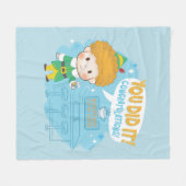 Buddy den Elf, du hast es getan! Herzlichen Glückw Fleecedecke (Vorderseite (Horizontal))