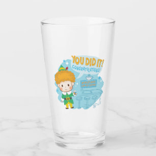 Buddy den Elf, du hast es getan! Herzlichen Glückw Glas
