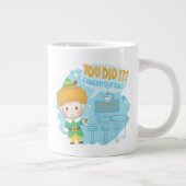 Buddy den Elf, du hast es getan! Herzlichen Glückw Jumbo-Tasse (Rechts)