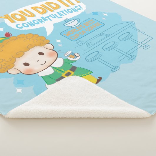 Buddy den Elf, du hast es getan! Herzlichen Glückw Sherpadecke (3/4)