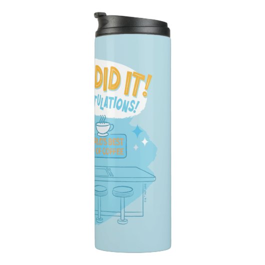 Buddy den Elf, du hast es getan! Herzlichen Glückw Thermosbecher (Nach rechts gedreht)