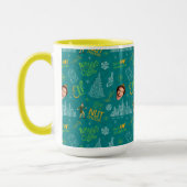 Buddy der Elf Aquamarines Zitatsmuster Tasse (Links)