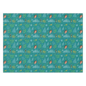Buddy der Elf Aquamarines Zitatsmuster Tischdecke (Vorderseite (Horizontal))