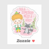 Buddy der Elf braucht jemand eine Umarmung? Aufkleber (Blatt)