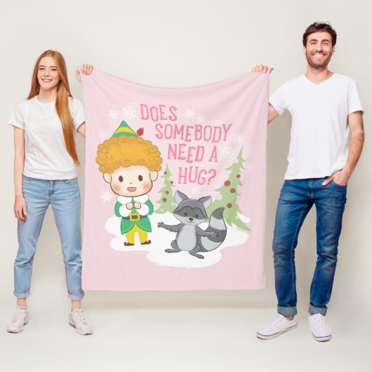 Buddy der Elf braucht jemand eine Umarmung? Fleecedecke (Beispiel)