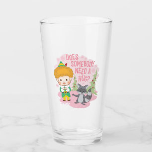 Buddy der Elf braucht jemand eine Umarmung? Glas