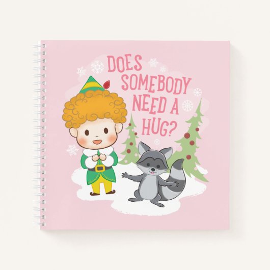 Buddy der Elf braucht jemand eine Umarmung? Notizblock (Vorderseite)
