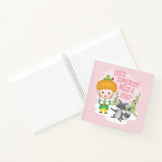 Buddy der Elf braucht jemand eine Umarmung? Notizblock (Innenseite)