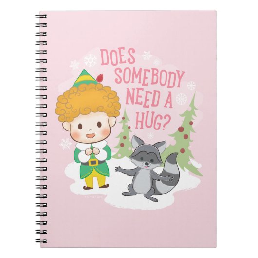 Buddy der Elf braucht jemand eine Umarmung? Notizblock (Vorderseite)