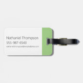 Buddy der Elf OMG Santa! Ich kenne ihn! Gepäckanhänger (Rückseite horizontal)