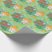 Buddy der Elf OMG Santa! Ich kenne ihn! Geschenkpapier (Ecke)