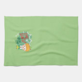 Buddy der Elf OMG Santa! Ich kenne ihn! Geschirrtuch (Horizontal)