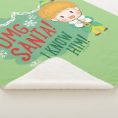 Buddy der Elf OMG Santa! Ich kenne ihn! Sherpadecke (3/4)