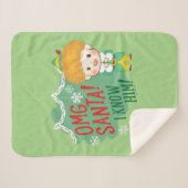 Buddy der Elf OMG Santa! Ich kenne ihn! Sherpadecke (Vorderseite (Horizontal))