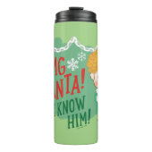 Buddy der Elf OMG Santa! Ich kenne ihn! Thermosbecher (Vorderseite)