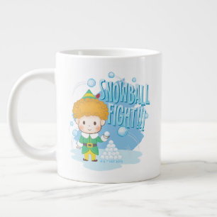 Buddy der Elf Snowball Kampf! Jumbo-Tasse