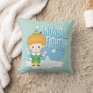 Buddy der Elf Snowball Kampf! Kissen