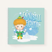 Buddy der Elf Snowball Kampf! Notizblock (Vorderseite)