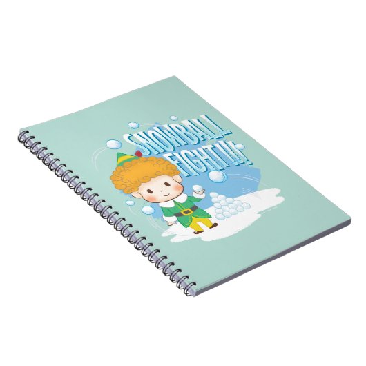 Buddy der Elf Snowball Kampf! Notizblock (Rechte Seite)