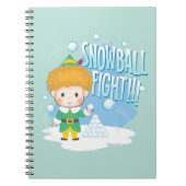 Buddy der Elf Snowball Kampf! Notizblock (Vorderseite)
