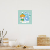 Buddy der Elf Snowball Kampf! Poster (Küche)
