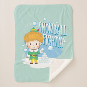 Buddy der Elf Snowball Kampf! Sherpadecke
