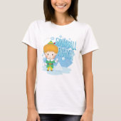 Buddy der Elf Snowball Kampf! T-Shirt (Vorderseite)