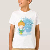 Buddy der Elf Snowball Kampf! T-Shirt (Vorderseite)