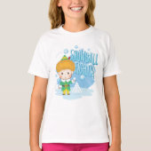 Buddy der Elf Snowball Kampf! T-Shirt (Vorderseite)