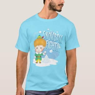 Buddy der Elf Snowball Kampf! T-Shirt