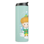 Buddy der Elf Snowball Kampf! Thermosbecher (Nach links gedreht)