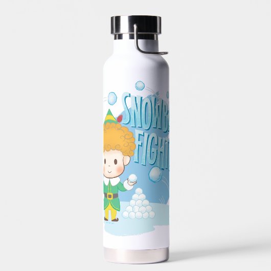 Buddy der Elf Snowball Kampf! Trinkflasche (Links)