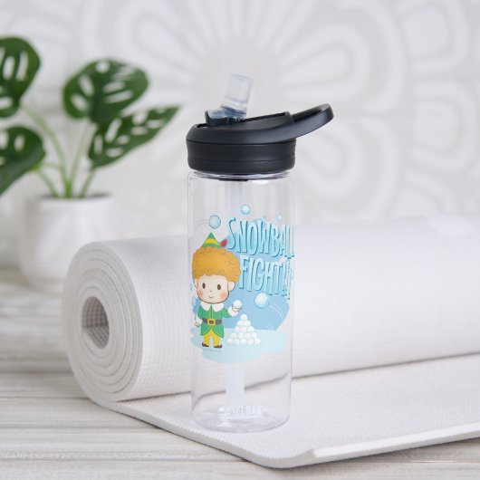 Buddy der Elf Snowball Kampf! Trinkflasche (Yoga)