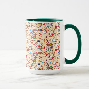 Buddy der Elf Weihnachtsfreude-Muster Tasse