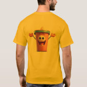 Buddy der fröhliche Eimer T-Shirt (Rückseite)