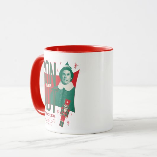 Buddy, der Sohn eines Nutcrackers Tasse (Vorderseite Links)