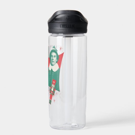 Buddy, der Sohn eines Nutcrackers Trinkflasche (Rückseite)